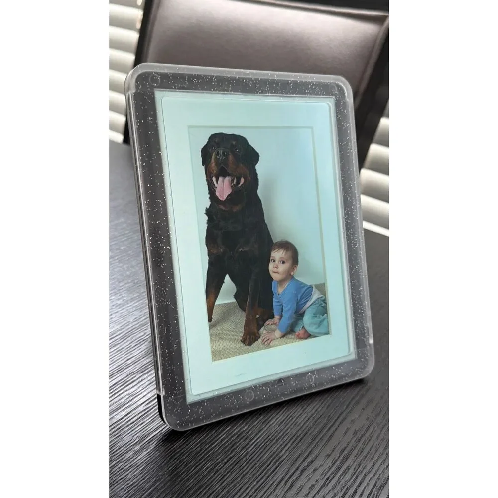 Vilkok  5x7 Glitter Frames 2 pack NEW!